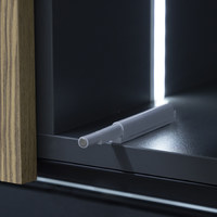 Механизм push to open с магнитным наконечником, ТИП B, серый AKS  70787