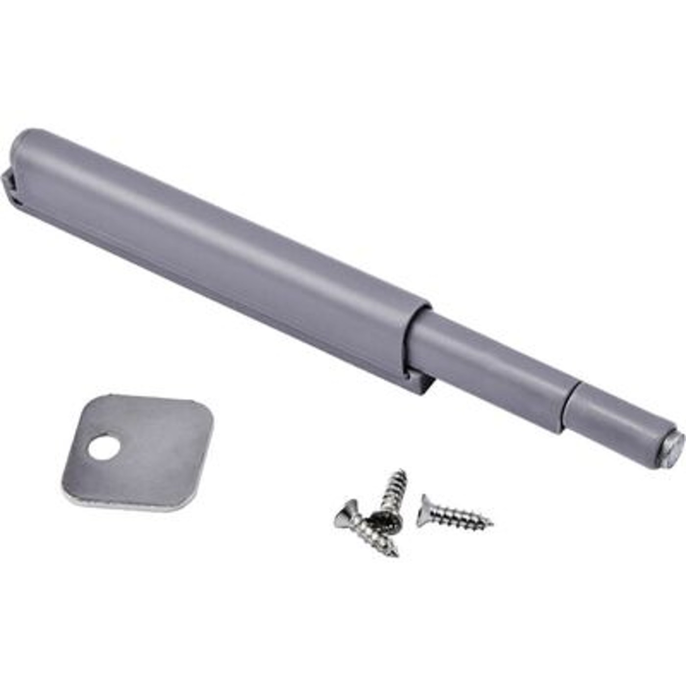 Механизм push to open с магнитным наконечником, ТИП B, серый AKS  70787