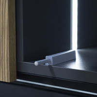 Толкатель TIP-ON усиленный с магнитным наконечником, серый  AKS  72258