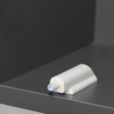 Амортизатор накладной+врезной прямое крепление, белый AKS 51861