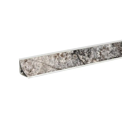 Плинтус Серый мрамор 3м № LB15-6086