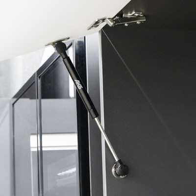 Подъемник газовый верхний 80N черный AKS 112437