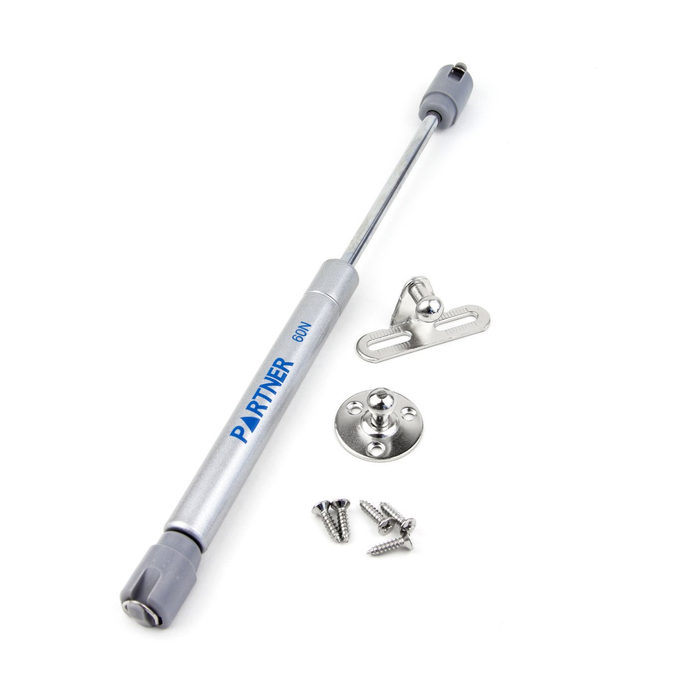 Газлифт 80N серый GS001/80N/GR ПАРТНЕР (100)