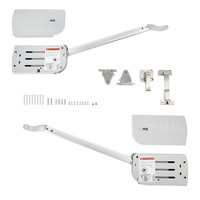 Подъемник HERMES на две двери 8-10 kg с доводчиком и фиксацией в любом положении AKS PLUS 63013