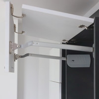 Подъемник HERMES на две двери 8-10 kg с доводчиком и фиксацией в любом положении AKS PLUS 63013