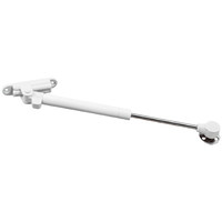 Подъемник газовый верхний 100N с доводчиком и фиксацией в положении белый AKS 73082