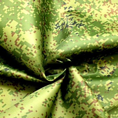 Оксфорд 210 PU камуфляж пиксель