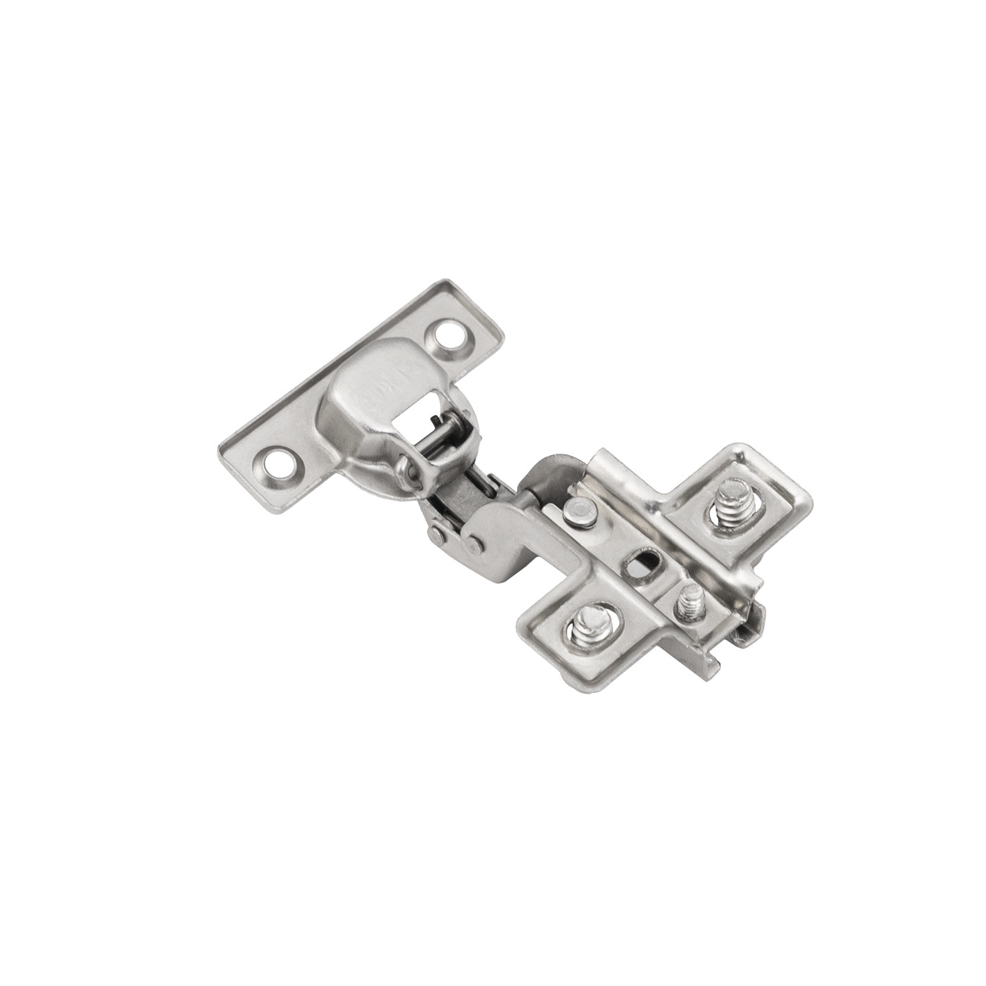 Петля вкладная мини 07  h0, с еврошурупом  AKS  44761