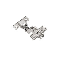 Петля вкладная мини 07  h0, с еврошурупом  AKS  44761