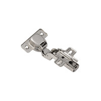 Петля вкладная 07 без доводчика 45мм h0 clip-on с пружиной обратного действия б/еврошурупа AKS 82290