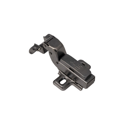 Петля вкладная 07 для алюм. профиля Z-1 с дов-ом h0 черная clip-on,к-т загл+саморезы AKS PLUS 102650