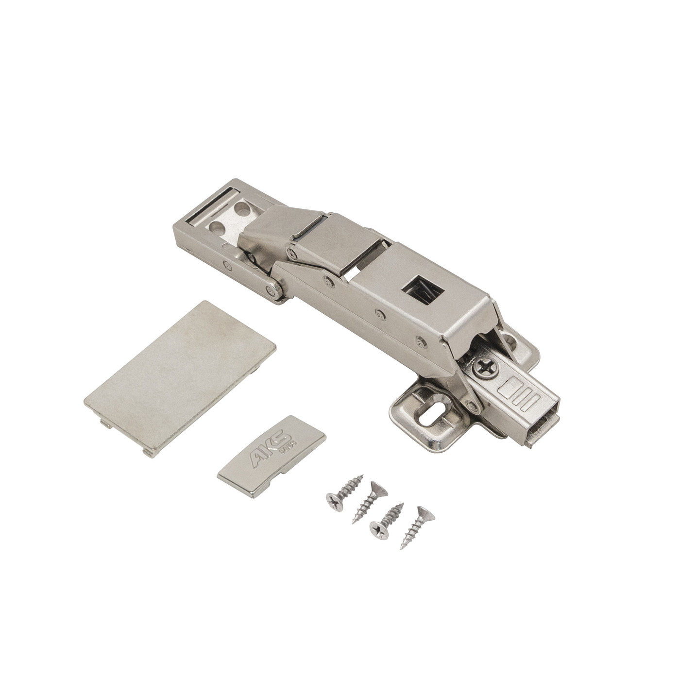 Петля 2D чашка под клей гидр. наклад. 09 с креплен. H0 AKS PLUS 80583