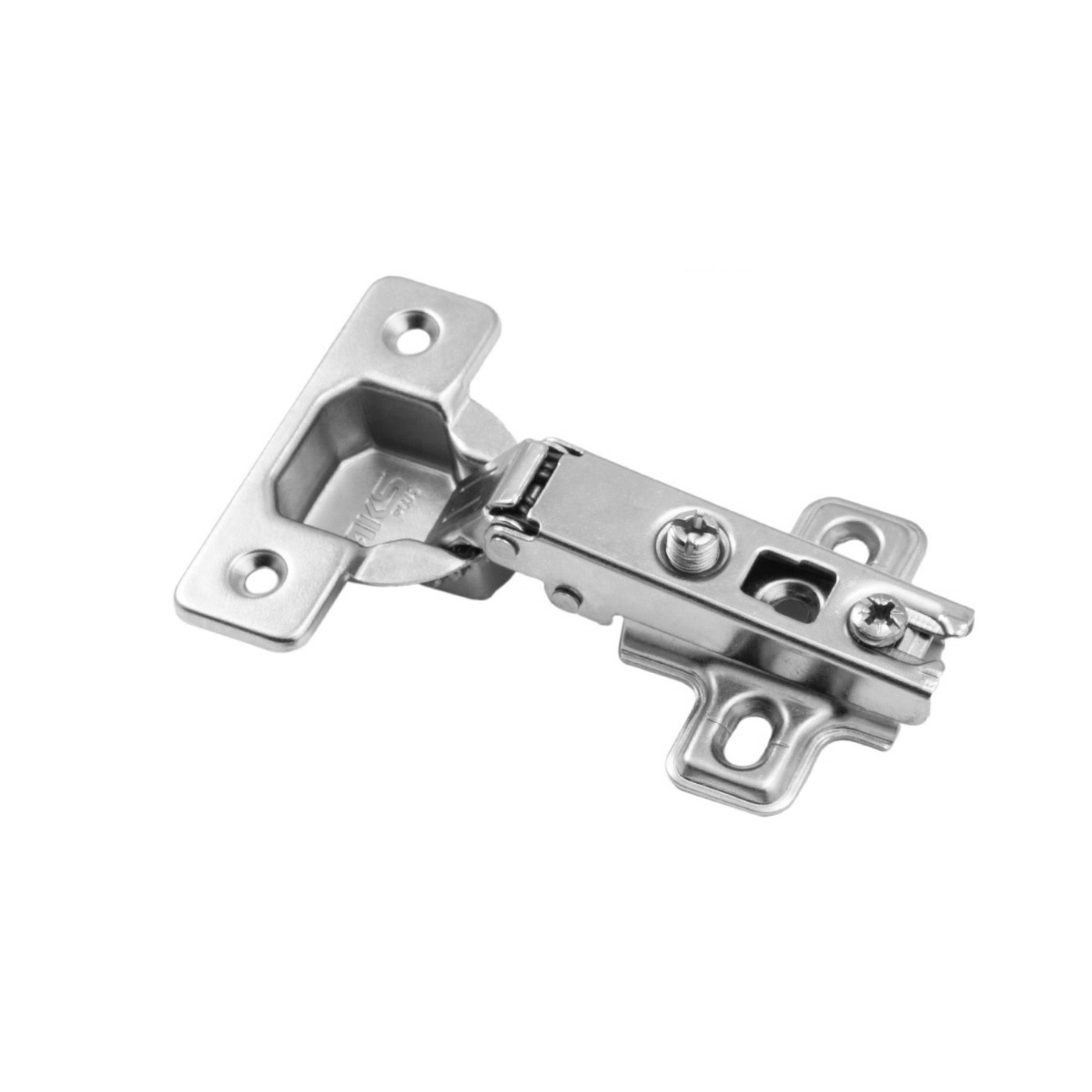 Петля накладная 09, с креплением h0 ,без шурупа 52 гр. AKS LIGHT 29244