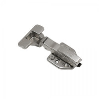 Петля накладная 09 48мм h3 с 3D-регулировкой, с доводчиком, с накладками, clipon AKS PLUS 91834