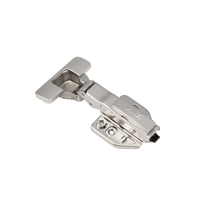 Петля накладная 09 48мм h3 с 3D-регулировкой, с доводчиком, с накладками, clipon AKS PLUS 91834