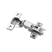 Петля накл. 09, 48 мм H2 заглушки/шурупы в комплекте 60 гр AKS PLUS 94829