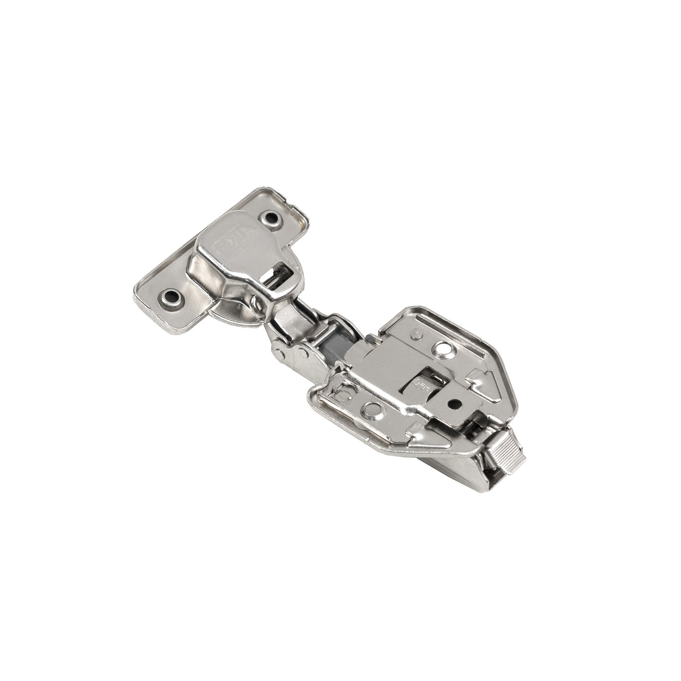 Петля накладная 09 с доводчиком 45м h0 3D заглушки, шурупы в комплекте, clipon AKS PLUS 89949