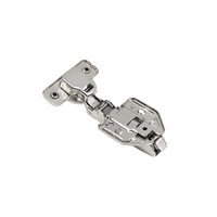 Петля накладная 09 с доводчиком 45м h0 3D заглушки, шурупы в комплекте, clipon AKS PLUS 89949