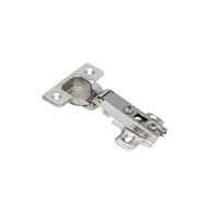 Петля накладная 09, 45мм с креплением Н-0, без еврошурупа 52 гр. GRIDLI 106099