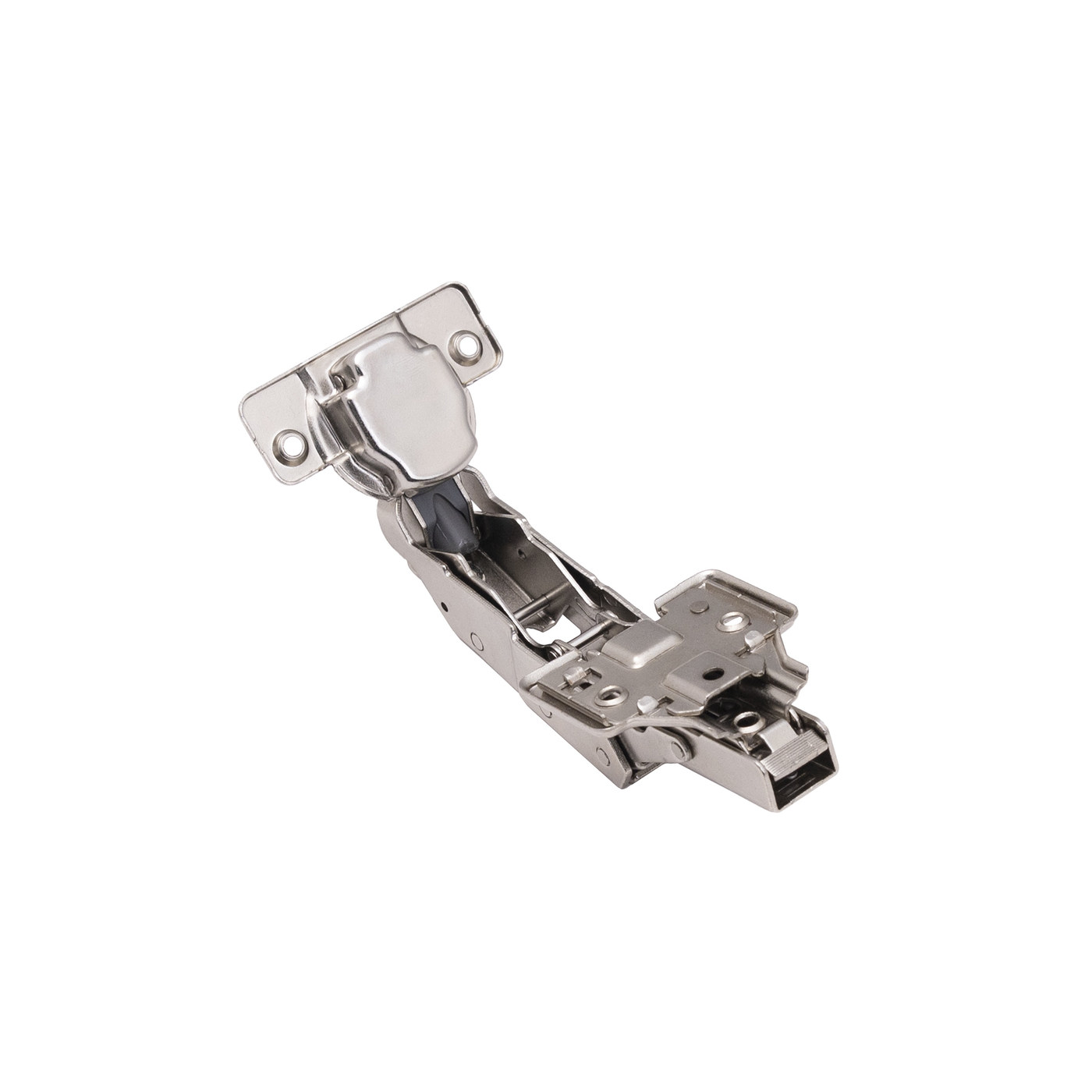 Петля накладная 09 с доводчиком 165 гр. 48мм, планка h2, clip-on 3D PRIME AKS 112684