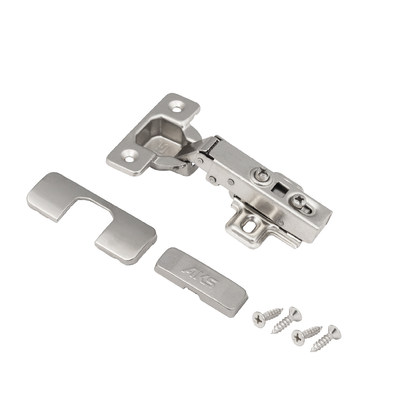 Петля накладная 09, с доводч., заглушки, шурупы в комп., clipon AKS 115738 (старый код 11152)