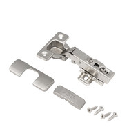 Петля накладная 09, с доводч., заглушки, шурупы в комп., clipon AKS 115738 (старый код 11152)