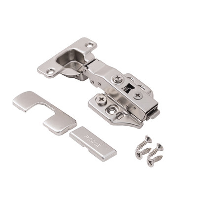 Петля накладная с доводч. 48мм h2 clip-on PRIME by AKS 3D (сам., загл.) (упак.2шт.) 112603