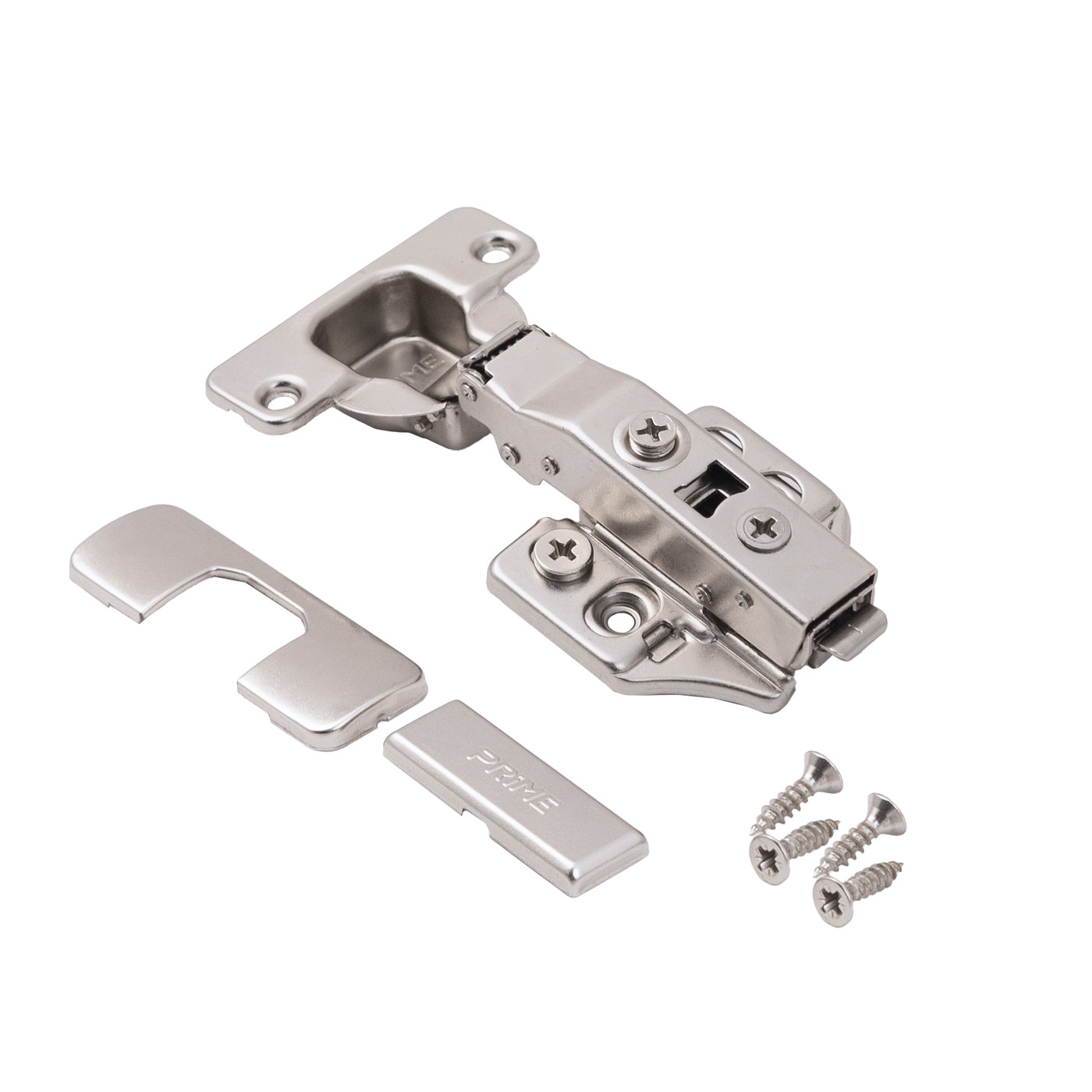 Петля накладная с доводч. 48мм h2 clip-on PRIME by AKS 3D (сам., загл.) (упак.2шт.) 112603