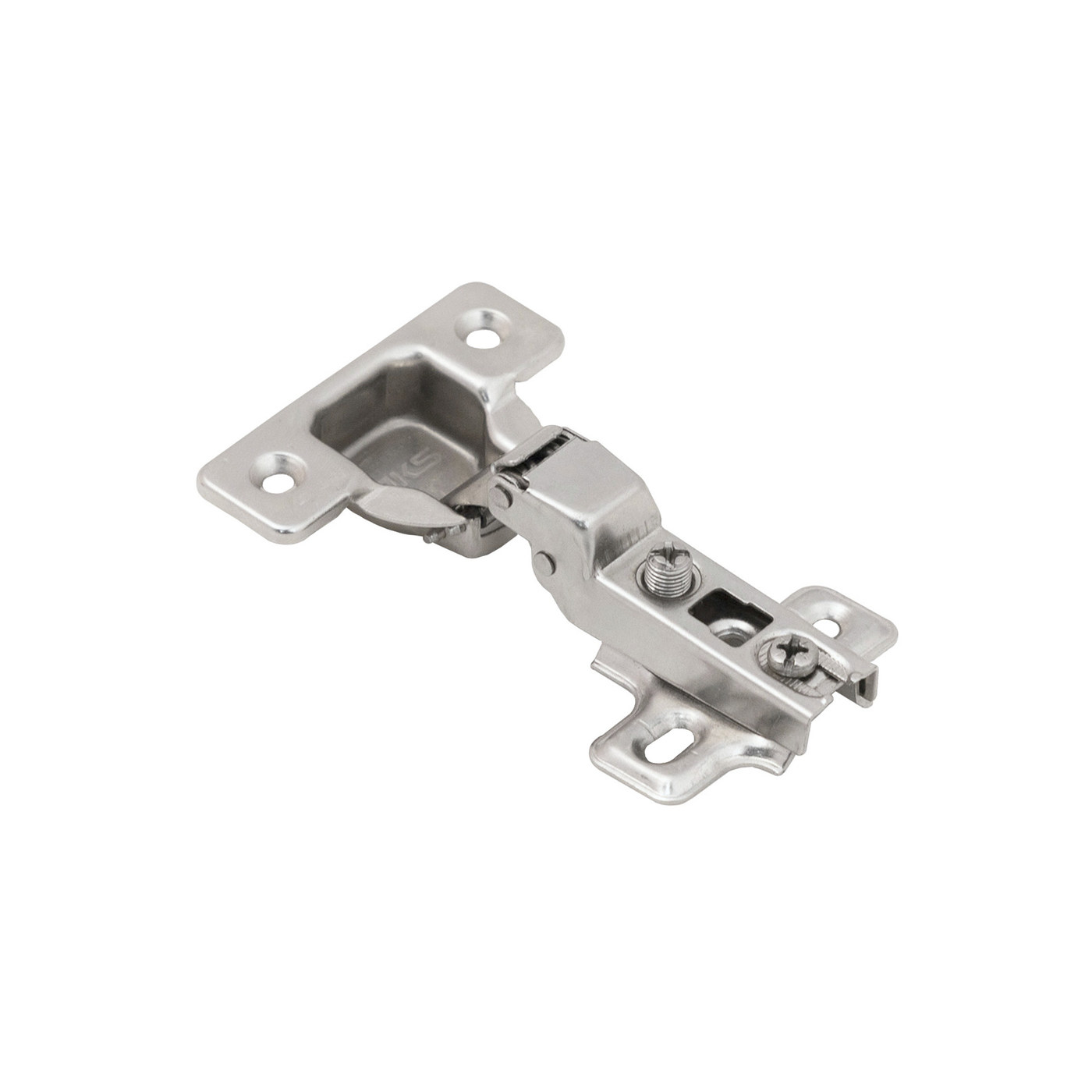 Петля полунакладная с пружиной 45мм h0 slide-on (аналог 77803) AKS 11249 (нов. арт. 123192)