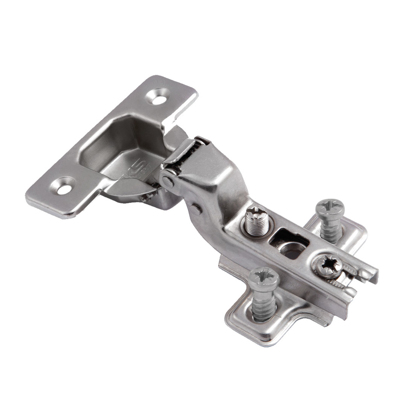 Петля полунакладная с пружиной 45мм h0 slide-on (аналог 77803) AKS 11249 (нов. арт. 123192)