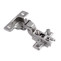 Петля полунакладная с пружиной 45мм h0 slide-on (аналог 77803) AKS 11249 (нов. арт. 123192)