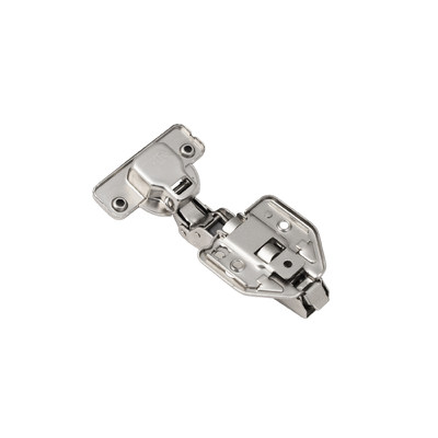Петля полунакладная 08 H3 с 3D-регулировкой, с доводчиком, с накладками, clipon AKS PLUS 91919
