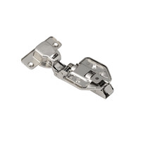 Петля полунакладная 08 с доводчиком 48мм, h0 clip-on 3D рег к-т заглушек с саморезами AKS PLUS 62798