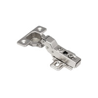 Петля полунакладная 08 с доводчиком H0 + clipon AKS LIGHT 118847 (старый код 74161)