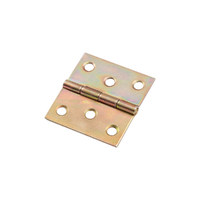 Петля карточная  40*40, белый цинк AKS  60933