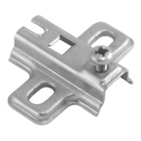 Крепление петли для стекла FGV Н0 без еврошурупа AKS 28071