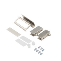 Петля для стекла хром (ZS90) AKS 11192