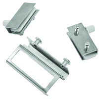 Петля для стекла хром (ZS90) AKS 11192