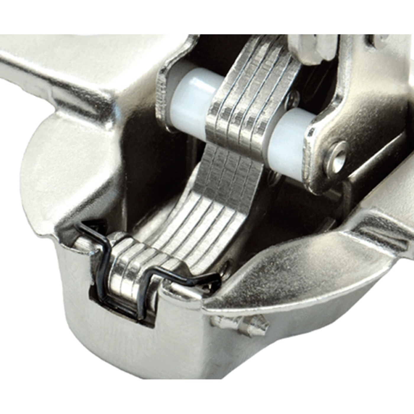 Ограничитель угла открывания для петель до 86° металлический AKS 110690