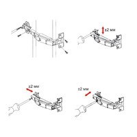 Петля 175* (165*)  h2  48mm, AKS  65656
