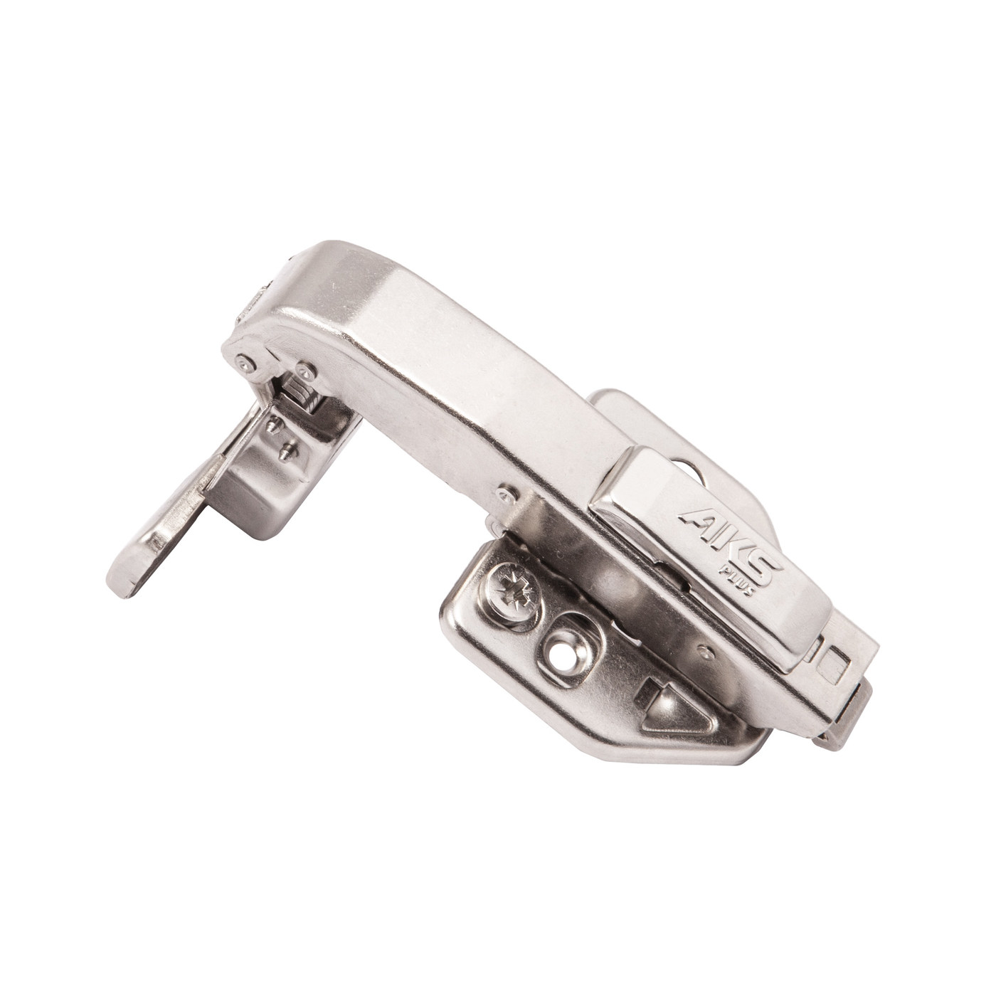 Петля 90° для фальшпанели с доводчиком, h0 с 3D-регулировкой, clipon AKS PLUS 65559