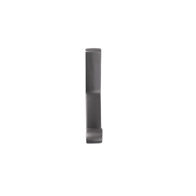 Крючок мебельный двухрожковый PEROLA графит AKS 104195