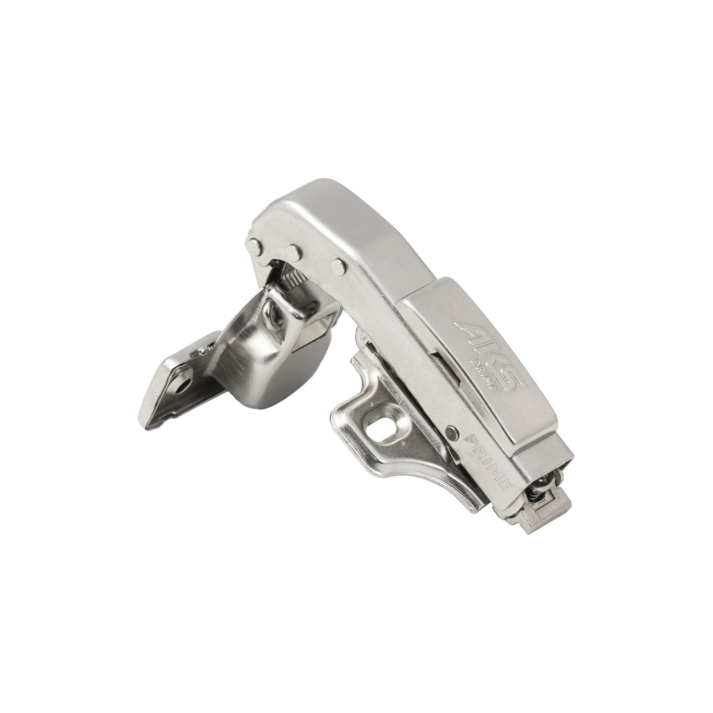 Петля угловая 90* с доводчиком 45мм h0 clip-on комплект заглушек с саморезами AKS PRIME 104945