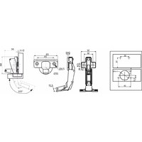Петля 165*, 45мм, крепление H-0 clip-on (старый код 28005) AKS 105634