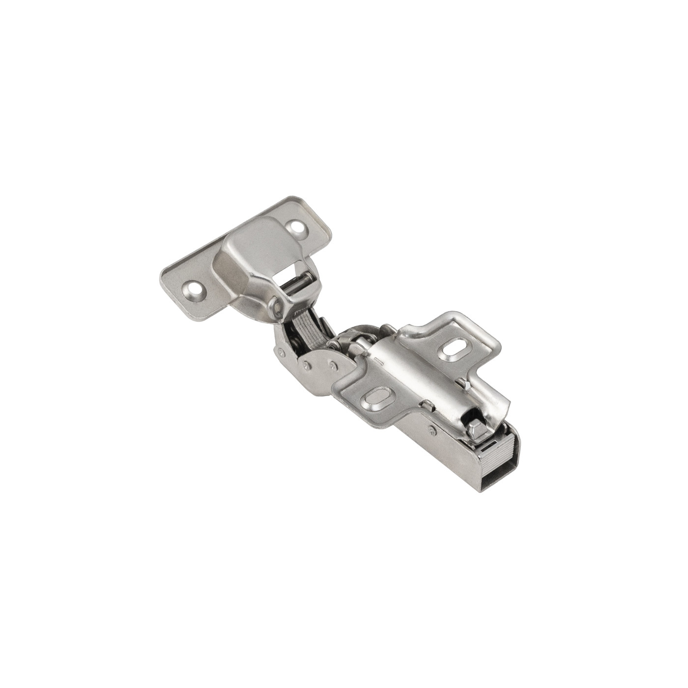 Петля угловая 30° с доводчиком h0 45мм clip-on AKS 65654 (старый код 81066)