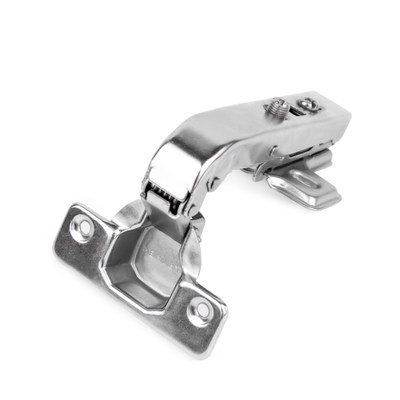 Петля с ответной планкой для фальшпанелей с доводчиком ,открывание 95* HDS180/095/100 ПАРТНЕР (200)