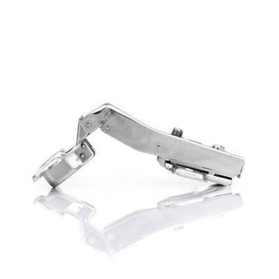 Петля накладная 45*с ответной планкой и с доводчиком,открывание 95* HDS045/090/100 ПАРТНЕР (200)