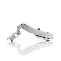 Петля накладная 45*с ответной планкой и с доводчиком,открывание 95* HDS045/090/100 ПАРТНЕР (200)