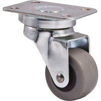 Колесо мебельное d 40 мм с резиновым ободом AKS 11078