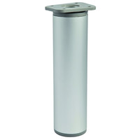 Опора мебельная DAP-77,H100, алюминий AKS  22667